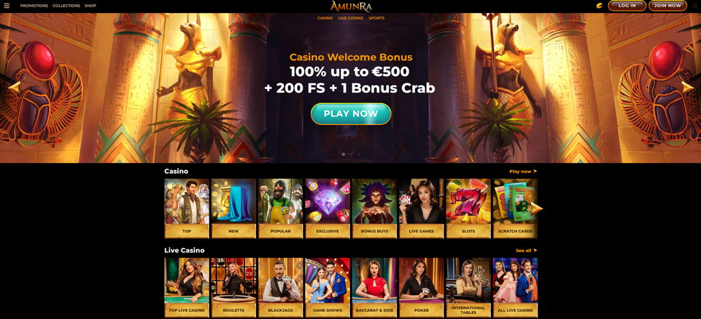 AmunRa Casino 2025